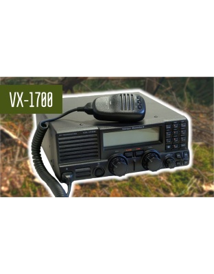 HF TRANSCEIVER VERTEX VX1700 + Yaesu FC30 antenna tuner